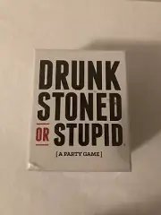 Drunk Stoned Or Stupid (A Party Game) 250 Cards Drunk Stoned Stupid