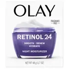 Olay Regenerist Retinol 24 Peptide Night Moisturizer Face with Niacinamide 1.7oz