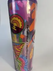 Starbucks LBGTQ+ Pride Tumbler 2023 24oz Venti Tim Singleton Design Artwork NWT