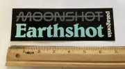 Patagonia Moonshot Earthshot promo sticker decal rare