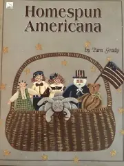 Vintage 2000 Tole Painting Book: Homespun Americana by Pam Grady