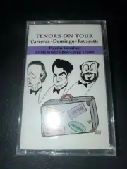 Tenors on Tour : Carreras •Domingo • Pavarotti (Cassette, 1997) New and Sealed
