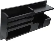 WATIIFUFU Drill Wall Mount Organizer Key Holder Shelf Mail Slot and Hooks for Entryway and Living Room