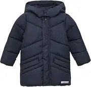 [s.Oliver Junior] Boys Quilted Coat with Fixed Hood, 5952, 128
