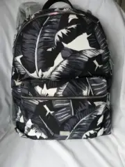 NWT DOLCE AND GABBANA ZAINO NYLON STAMPATO PALM LEAF PRINT BACKPACK