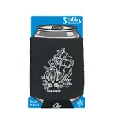 Sailing Ob Octopus Of Doom - Funny Novelty Stubby Holder With Base