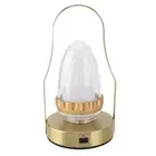 HG LED Cordless Lantern Table Lamp 3 Modes Touch Control Stepless Dimming