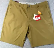 Puma Jackpot Golf Shorts Men's 40 Antique Bronze 10" Inseam Performance NWT New