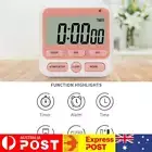 Digital Stopwatch Kitchen Countdown Timer Alarm Reminder Clock (Pink)