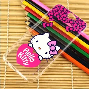 【Hello Kitty】HTC One A9 彩繪透明保護軟套