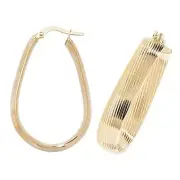 Hoops Earrings Yellow Gold