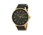 Rip Curl Mens 48mm DETROIT LEATHER SURF WATCH New - A3050 Gold Rrp $249.99