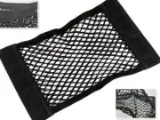 1x Car Double Layer Net Mesh Pocket Luggage Trunk Rear Storage Organizer
