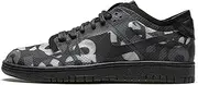 [Nike] Womens Dunk Low WMNS Comme Des Garçons - Monogram Print Cz2675 001 Size - 10.5W Black/Black/Black