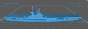 Jean Bart CV Conversion - French Navy - Wargaming - Axis & Allies