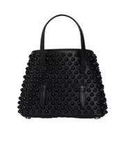 MINA 20 logo shoulder bag One size black