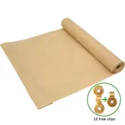 6 Ft. X 50 Ft. 90% Sun Shade Fabric, Sun-Block Net Mesh Shade with Clips for Per