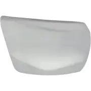 Fits SILVERADO 1500 12-13 FRONT BUMPER END RH, Chrome,Plastic,Face Bar Cap, w/o