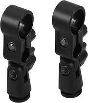 ERINGOGO 2Pcs Microphone Clip Holders Shockproof Design Compatible with Levitt Easy Installation Grip for Sound Quality for Live Streaming and Karaoke