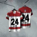 NFL 球衣 NFL 24 INFINATE 2024 CHOI BAJU T 恤 LELAKI 泰國病毒定制球衣奇領