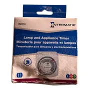 Intermatic TN111K Lamp and Appliance Timer Plug In Timer 2 Prong Plug