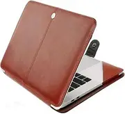 Flausen Aspire 3 A315-23 Laptop Original PU Leather Case Cover 15.6 inch for Acer, Brown(WNL-10) (FLBRC100)
