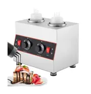Electric Cheese Sauce Warmer Hot Fudge Warmer Dispenser Nacho Cheese Dispense...