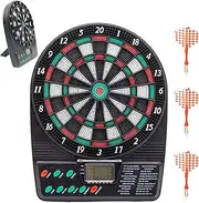 Electronic Dart Scoreboard – Score trackers Display, Automatic trackers Tool | Automatic Dart Score Recording Panel, Compact Digital Counter for Dartboard Competitions Practice Play Setup Home Club Ro