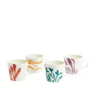 Royal Doulton 1815 Bright Set of 4 Mugs