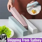 Plastic Food Wrap Dispenser Cutter Foil Cling Film Storage Holder Box Kitchen AU