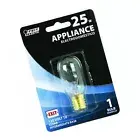 Feit Electric BP25T8N 25Watt 120v E17 Intermediate Base Appliance Bulb