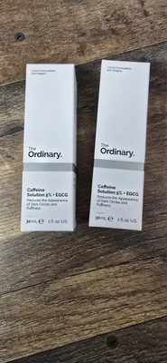 The Ordinary Caffeine Solution 5 EGCG 30ml New in Box X2