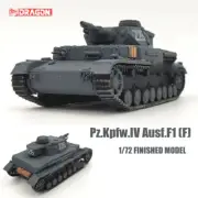 DRAGON WWII GERMAN Pz.Kpfw.IV Ausf.F1 (F) 1/72 tank model finished non diecast