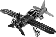 BESTOYARD 1pc Wrought Iron Airplane Model Helicopter Toy Bronze Plane Glider Airplane Model Plafond Avion Helicopter Model Flight Planes Foam Airplane Hanging Airplane Ornament Aviation