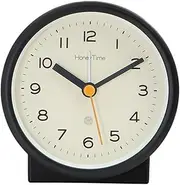 Alarm Clock Alarm Clock Silent Non Ticking Simple Design Battery Operated with Night Light for Bedroom Bedside Living Room Desk Shelf Bedside Alarm Clock(Black) Aqiong