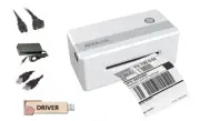 Rongta RP421A 300 dpi Direct Thermal Desktop 4 x 6 Label Printer with USB Port