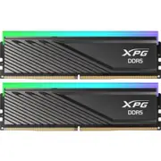 ADATA XPG Lancer RGB 32GB DDR5 Desktop RAM Kit - Black 2 x 16GB - 6000Mhz - 1.35v -CL36 Supports Intel XMP and AMD EXPO [AX5U6000C3616G-DTLABRBK]