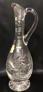 NEW Imperlux Crystal Cut Glass Wine Carafe / Decanter - Germany