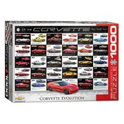 Corvette Evolution 1000 Piece Jigsaw Puzzle