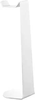 MUCKLILY Headphone Stand Acrylic Display Rack Space Saving Headset Holder for Home Office School Compatible with All Headphones Stable Flat Base Elegant White Design