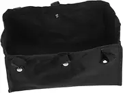 SAFIGLE Walking Aid Storage Hanging Bag Walker Underseat Basket Folding Walker Pouch Walker Underseat Bag Wheelchair Storage Bag Walker Baskets Under Seat Bag Black Oxford Cloth