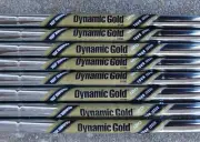 3-PW TRUE TEMPER TOUR ISSUE 120 DYNAMIC GOLD X100 .355" TAPER TIP IRON SHAFTS