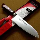 Japanese Masamune Kitchen Santoku Knife 170mm 7 in Warikomi 3 Layers SEKI JAPAN