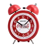 在飛比找露天拍賣優惠-機械鐘錶SEIKO日本精工&可口可樂金屬機械打鈴臥室兒童靜音