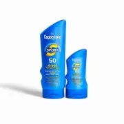 Coppertone Sport Sunscreen SPF 50 Water Resistant 2 pk 7 fl oz + 3 fl oz bottle