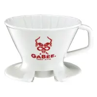 在飛比找蝦皮商城優惠-【GABEE】V01陶瓷咖啡濾器組/HG5545W-R(1-