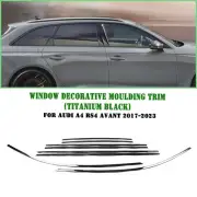 Window Strip Moulding Trim Weatherstrip Decor For Audi A4 RS4 Avant 2017-2023