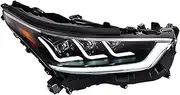 Headlight Assembly Compatible With Toyota Highlander/Crown Kluger 2022 LED DRL LED Dual Beam Lens LED Lens High Beam LED Turn Signal