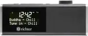 Richter Wake DAB+ FM Digital Alarm Clock Radio, Black
