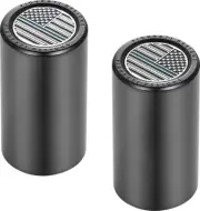 Figurati Designs Long Docking Hardware Covers US Flag Green Line Black